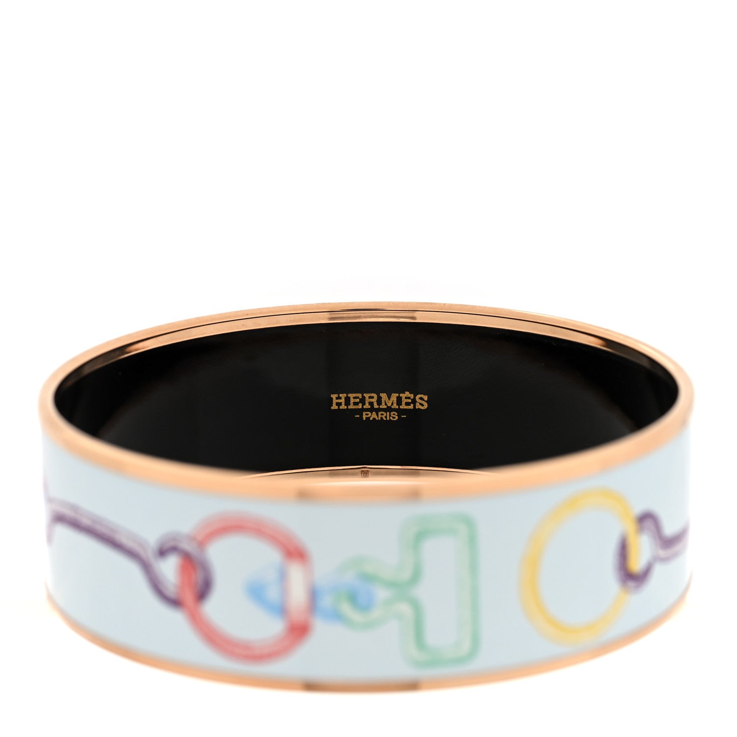 Hermes Enamel Printed Inventaire Poetique Pour Un Conte Sellier 70 Aurore 4 of 5