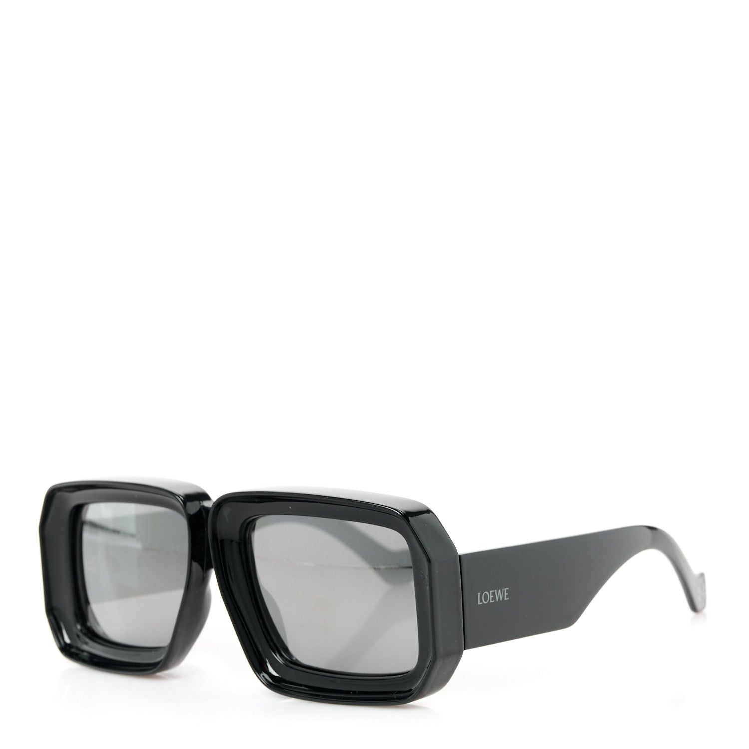 Loewe Acetate Paula's Ibiza Dive In Mask Sunglasses LW40064U Black Silver 1 of 7