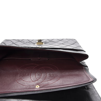 Chanel Aged Calfskin Quilted 50th Anniversary 2.55 Reissue 226 Flap Black 5 of 11
