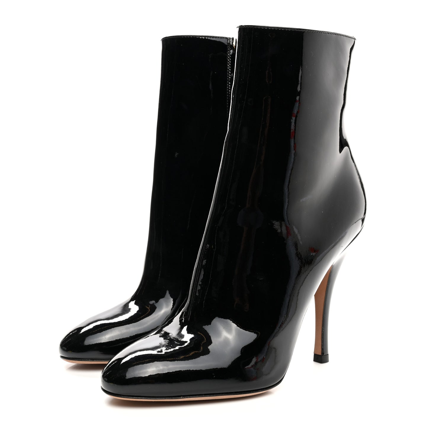 Patent Rockstud Jaw Stud 100mm Ankle Booties 38 Black