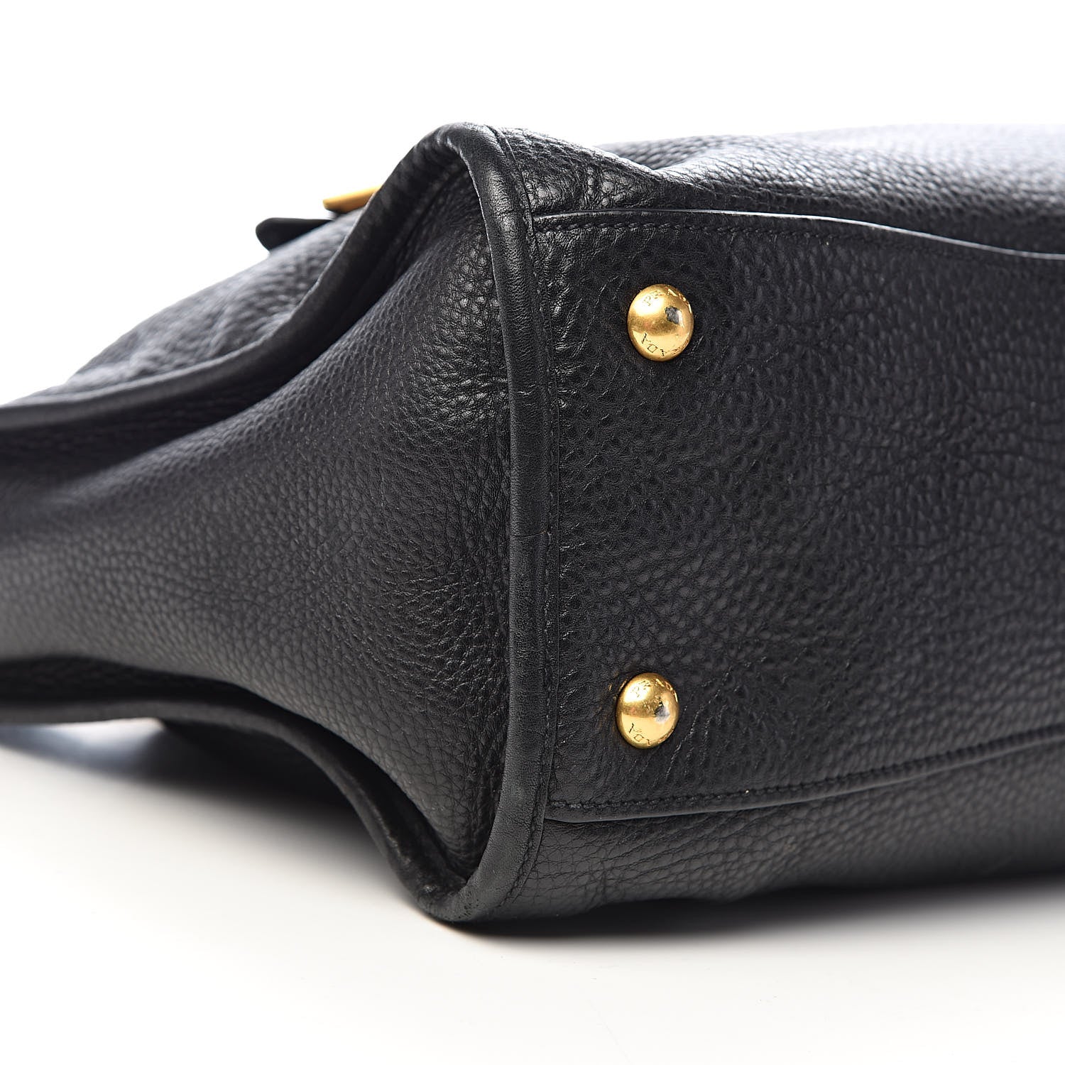 Prada Vitello Daino Shopping Satchel Black 10 of 12