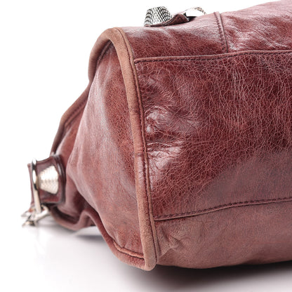 Balenciaga Agneau Giant 21 Silver Hardware City Dark Wine 8 of 20