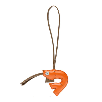 Hermes Milo Lambskin Shrimp Bag Charm 1 of 4