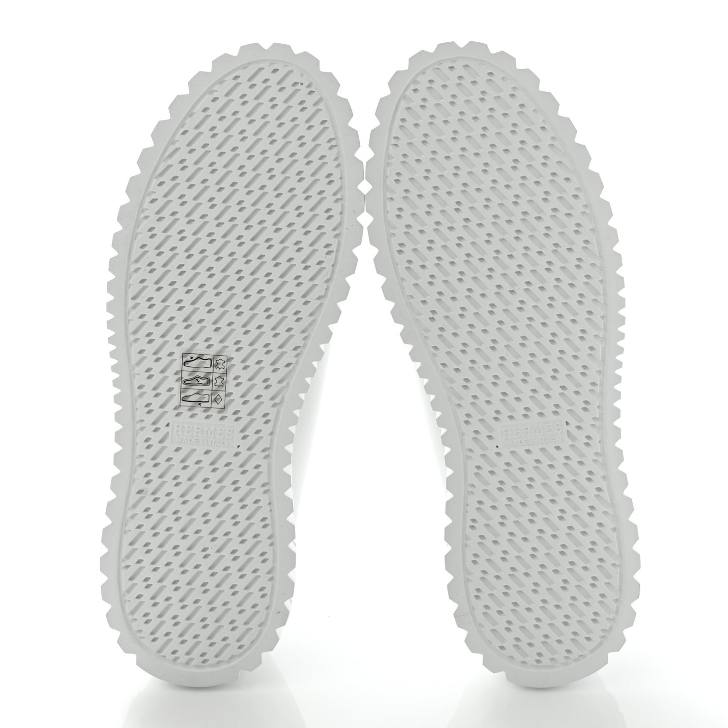 Calfskin Cross Sneakers 36.5 White