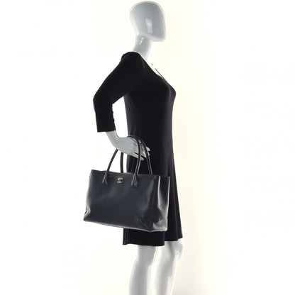 Chanel Calfskin Cerf Executive Shopper Tote Anthracite 2 of 13