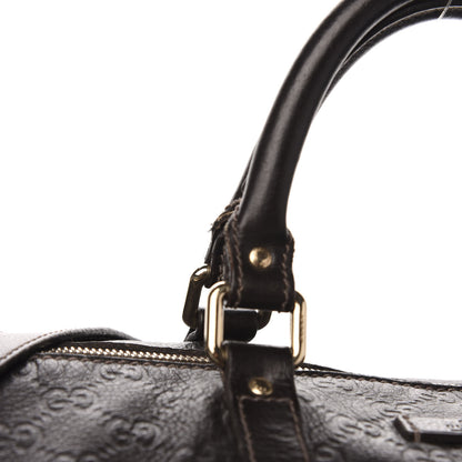 Gucci Guccissima Large Carry On Duffle Chocolate 10 of 15