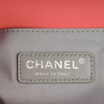 Chanel Calfskin Chevron Quilted Small Boy Flap Pink 6 of 7