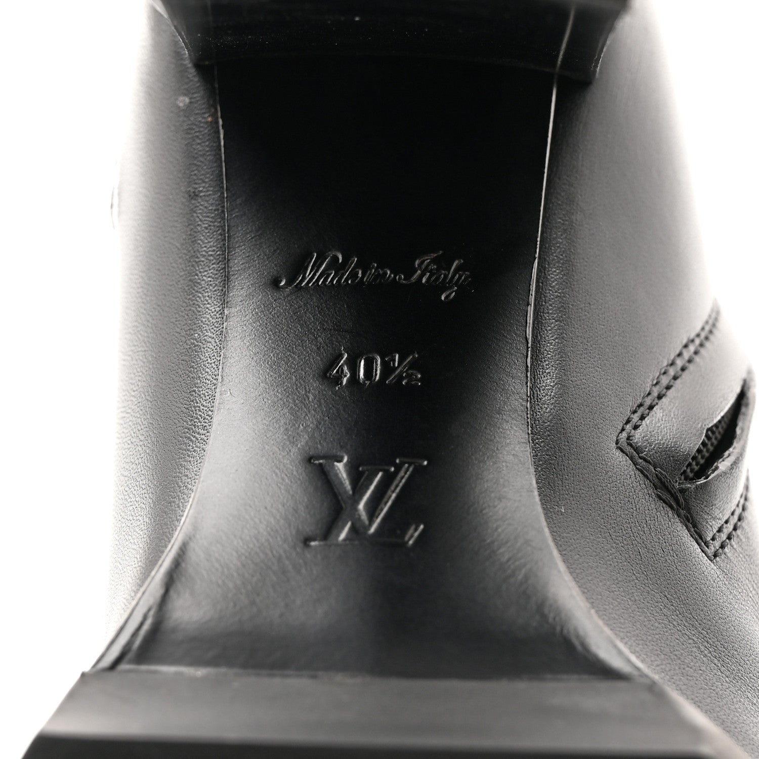 Louis Vuitton LOUIS VUITTON Calfskin Monogram Star Trail Ankle Boots 40.5 Black 7 of 14