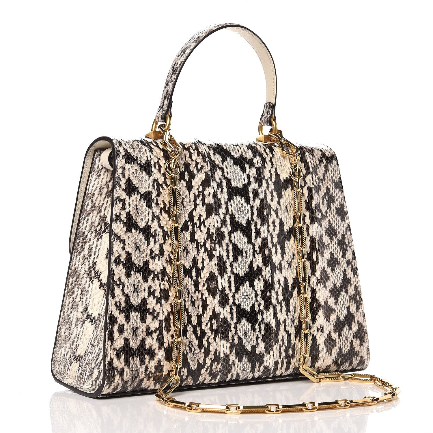 Gucci Snakeskin Embroidered Medium Osiride Top Handle Bag 6 of 11