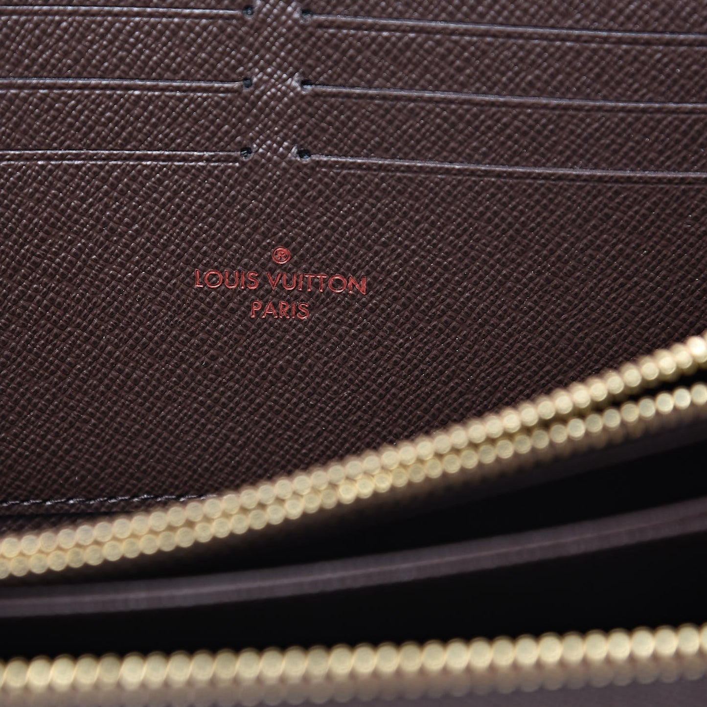 Damier Ebene Zippy Wallet