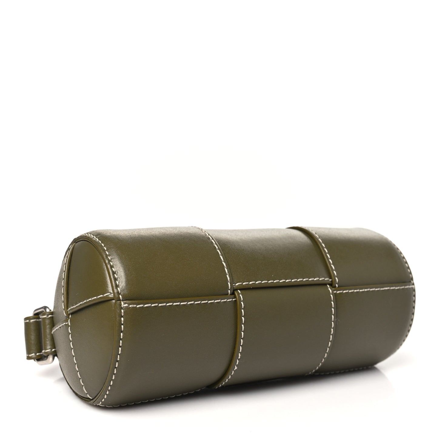 Nappa Maxi Intreccio Small Canette Crossbody Bag Mud