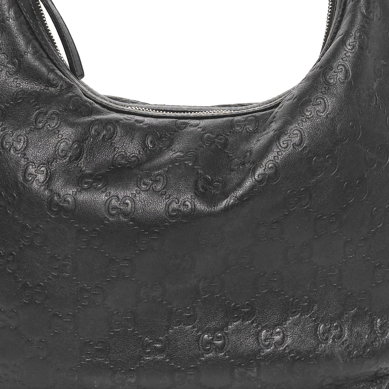 Gucci Guccissima Medium GG Twins Hobo Black 5 of 11