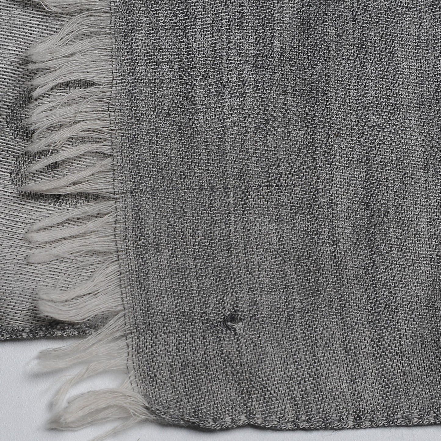 Wool Silk GG Monogram GGNat Scarf Lead