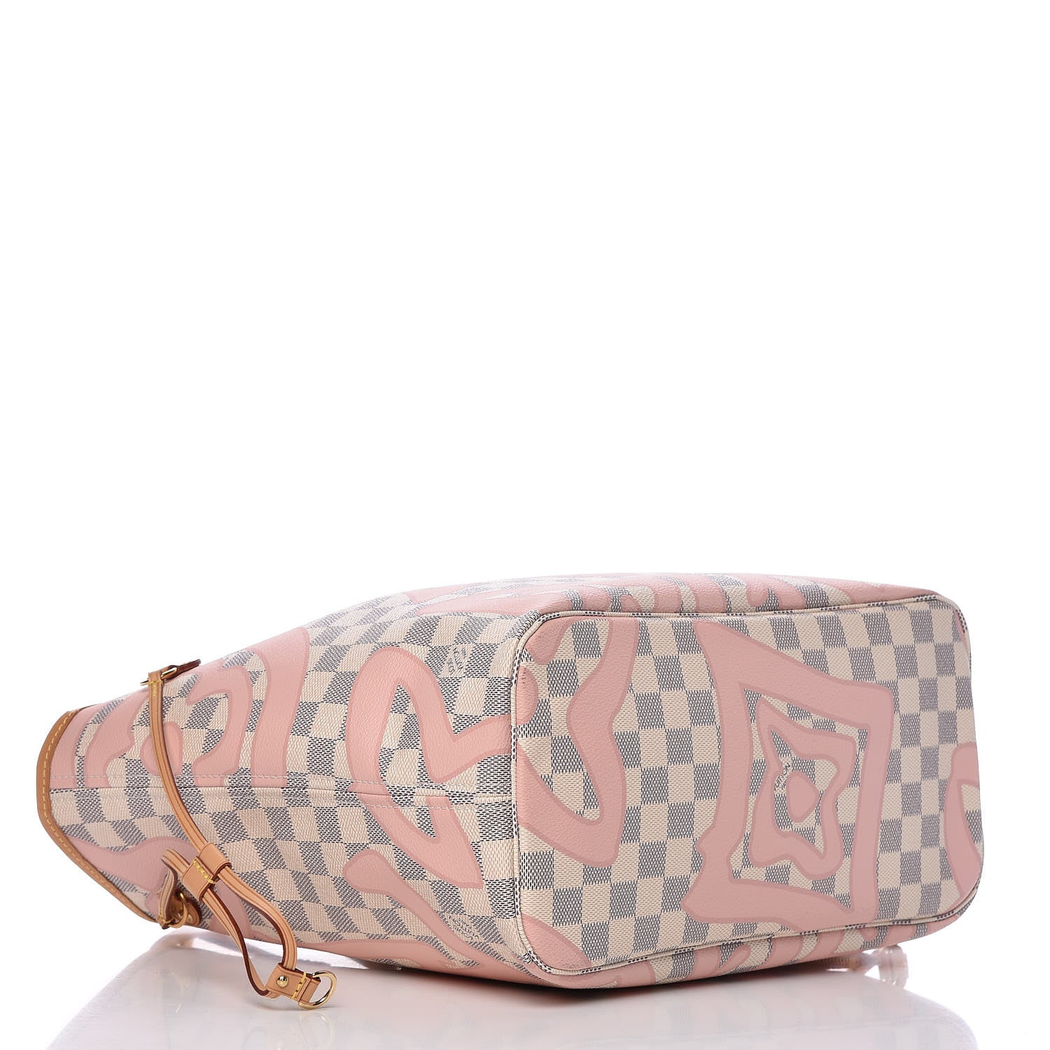 Louis Vuitton Damier Azur Tahitienne Neverfull MM 5 of 11