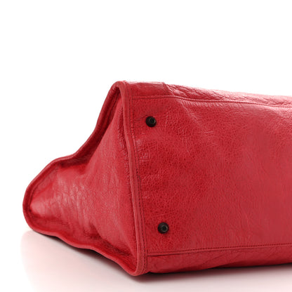 Balenciaga Agneau Classic Hardware Work Rouge Coquelicot 9 of 10