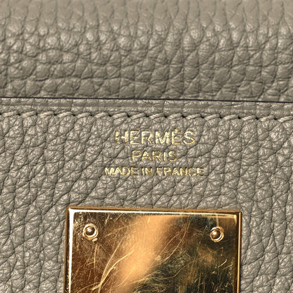 Hermes Togo Kelly Retourne 28 Sauge 6 of 14