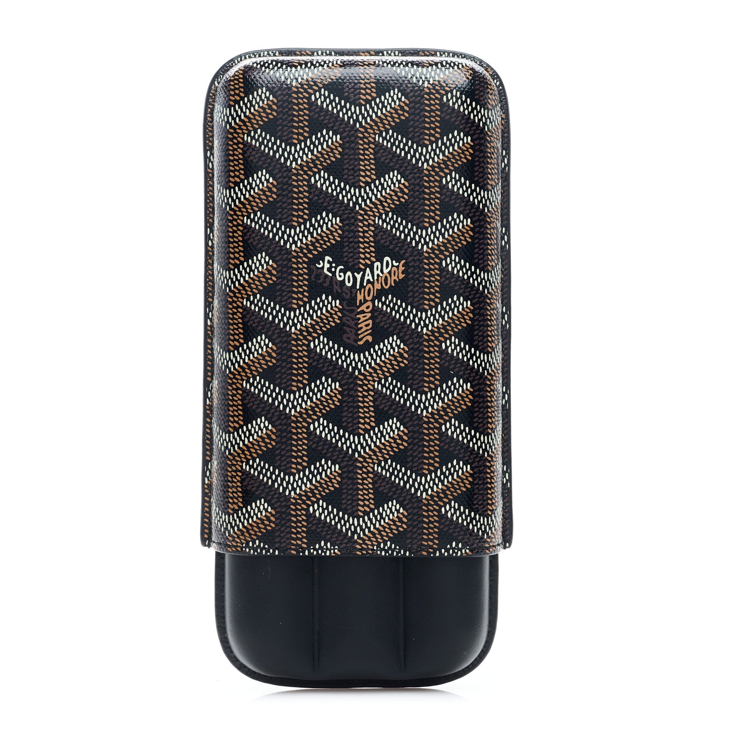 Goyard Goyardine Churchill 3 Cigar Case Black 1 of 10
