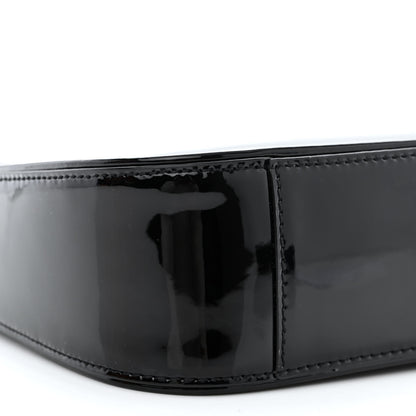 Saint Laurent Patent Le 5 A 7 Hobo Black 9 of 12