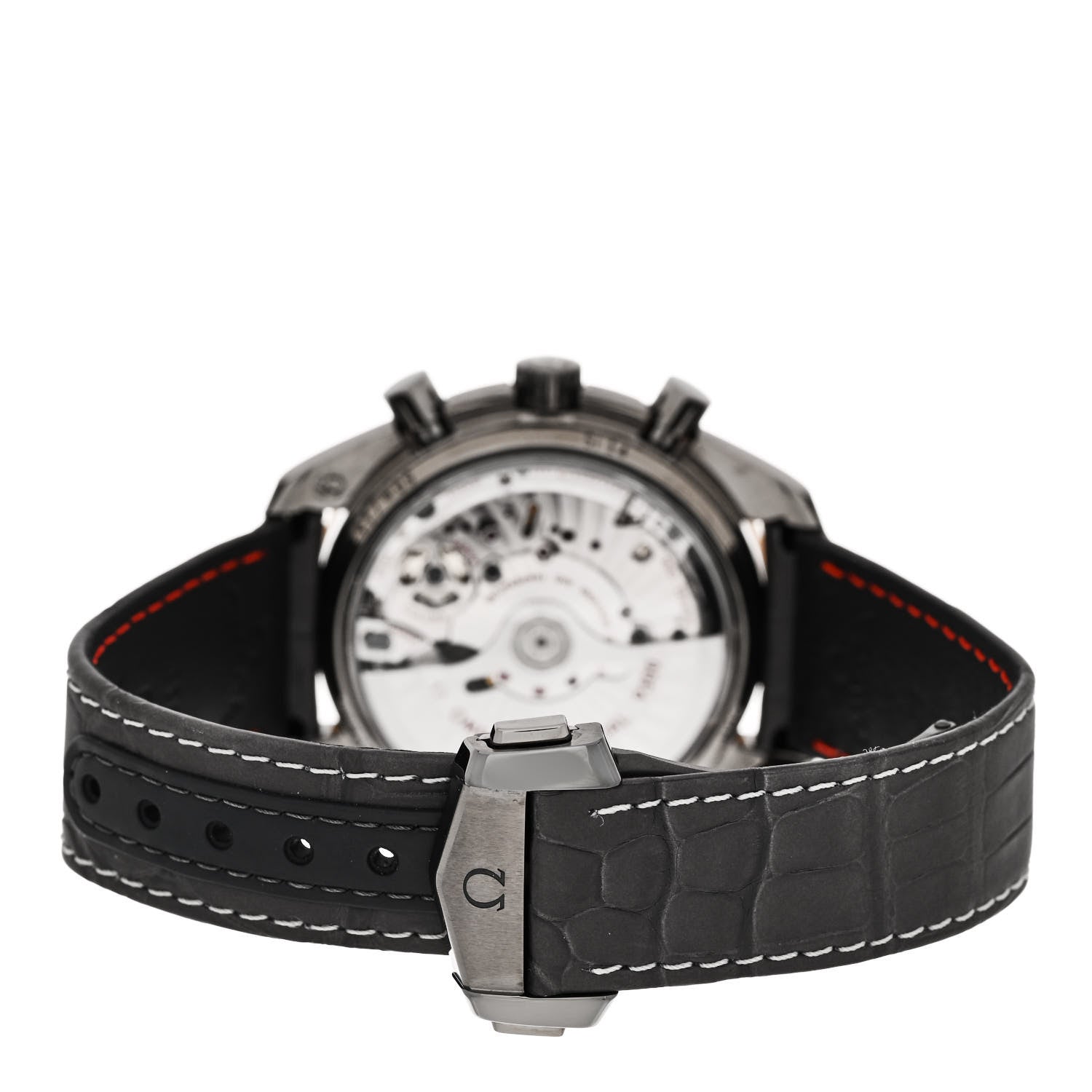 Omega Ceramic Alligator Meteorite 44.25mm Speedmaster Dark Side of the Moon Automatic Watch 311.63.44.51.99.001 3 of 4