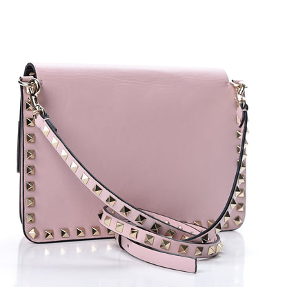 Valentino Garavani Vitello Rockstud Side Slip Crossbody Pink 2 of 8