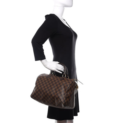 Louis Vuitton Damier Ebene Speedy 30 2 of 10