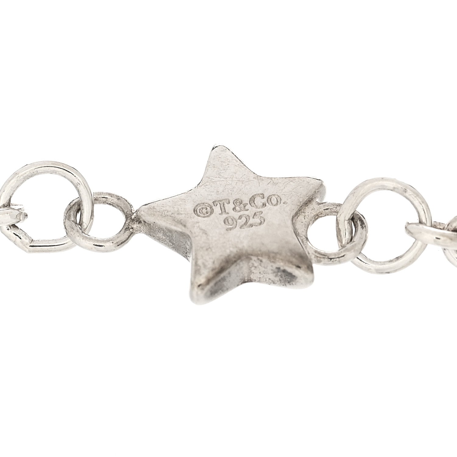 Tiffany Sterling Silver Star Toggle Bracelet 3 of 4