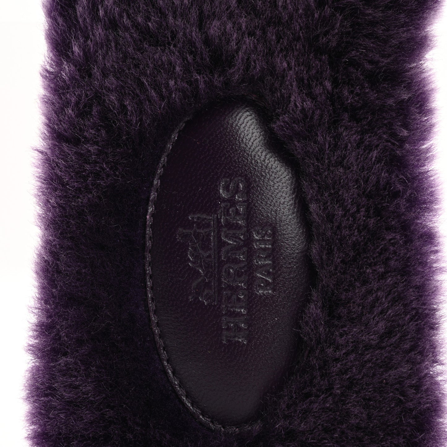 Woolskin Oran Sandals 38.5 Violet Fonce