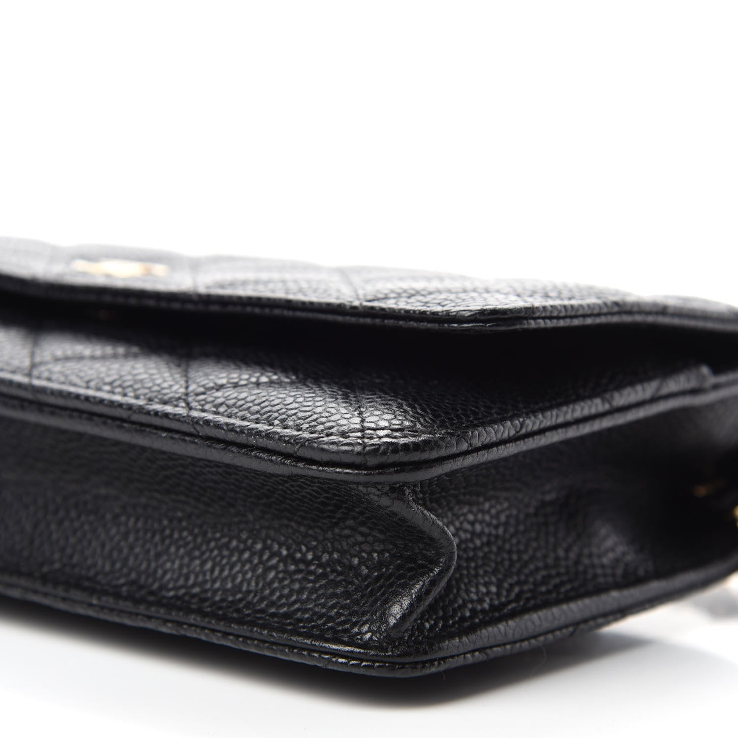 Chanel Caviar Quilted Wallet On Chain WOC Black 7 of 10