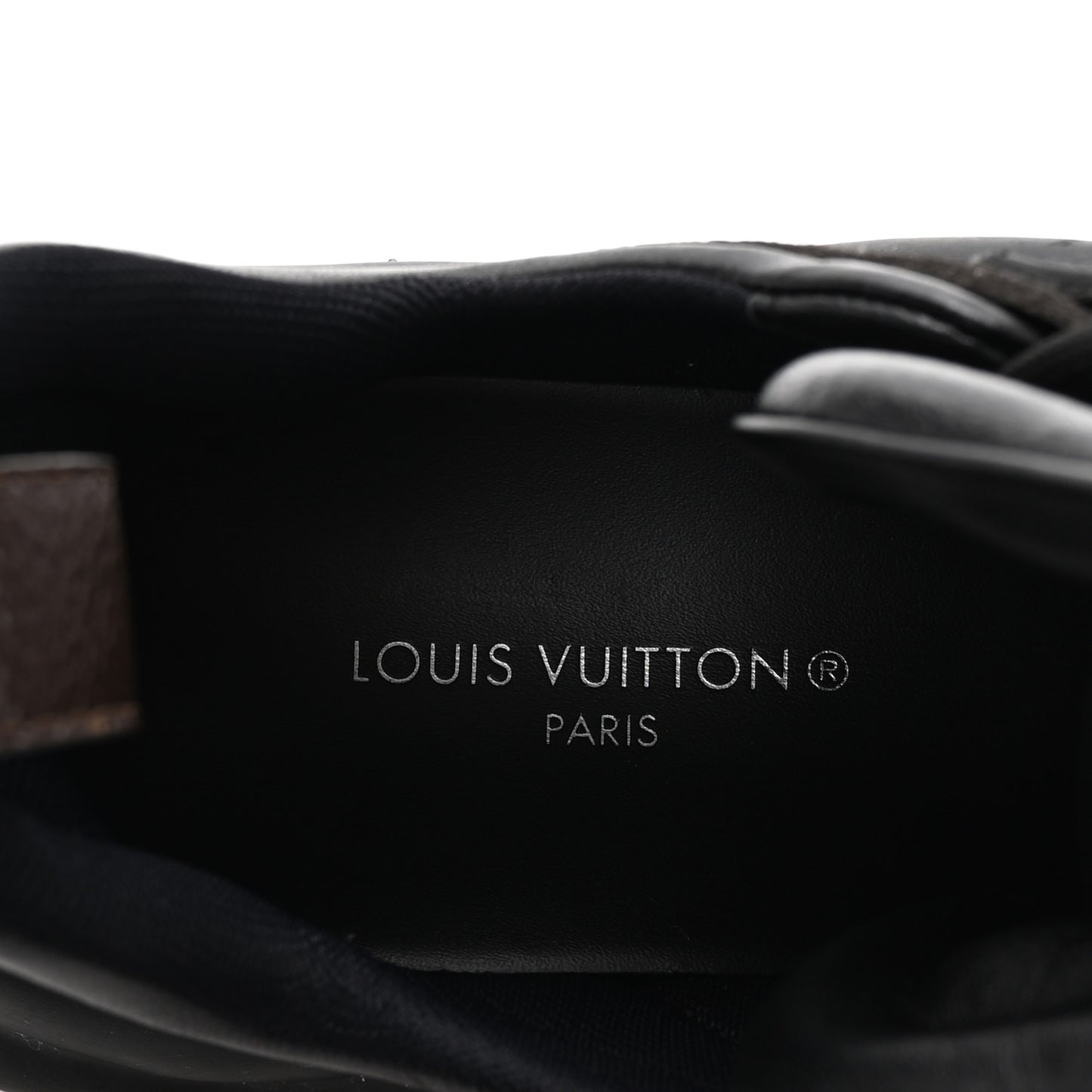 Calfskin Patent Monogram LV Archlight Sneakers 38 Black