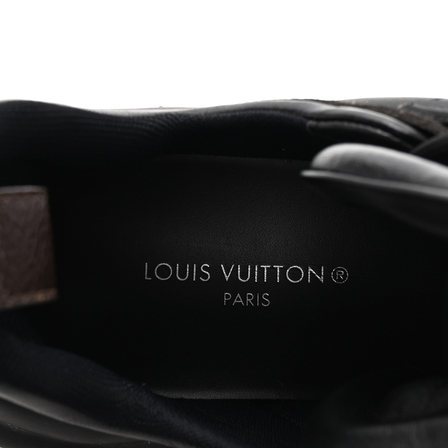 Louis Vuitton Calfskin Patent Monogram LV Archlight Sneakers 38 Black 8 of 9