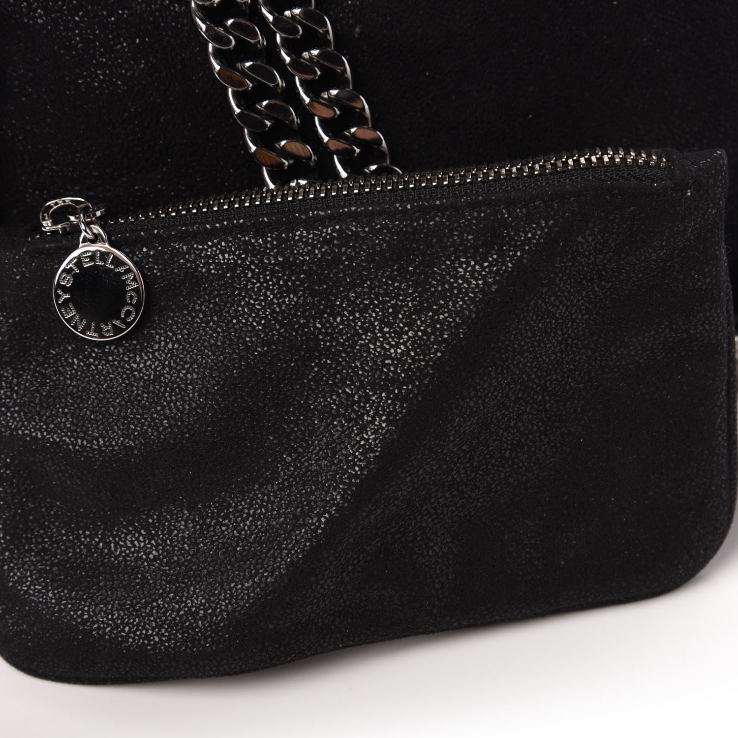 Stella McCartney Shaggy Deer Big Falabella Tote Black 10 of 10