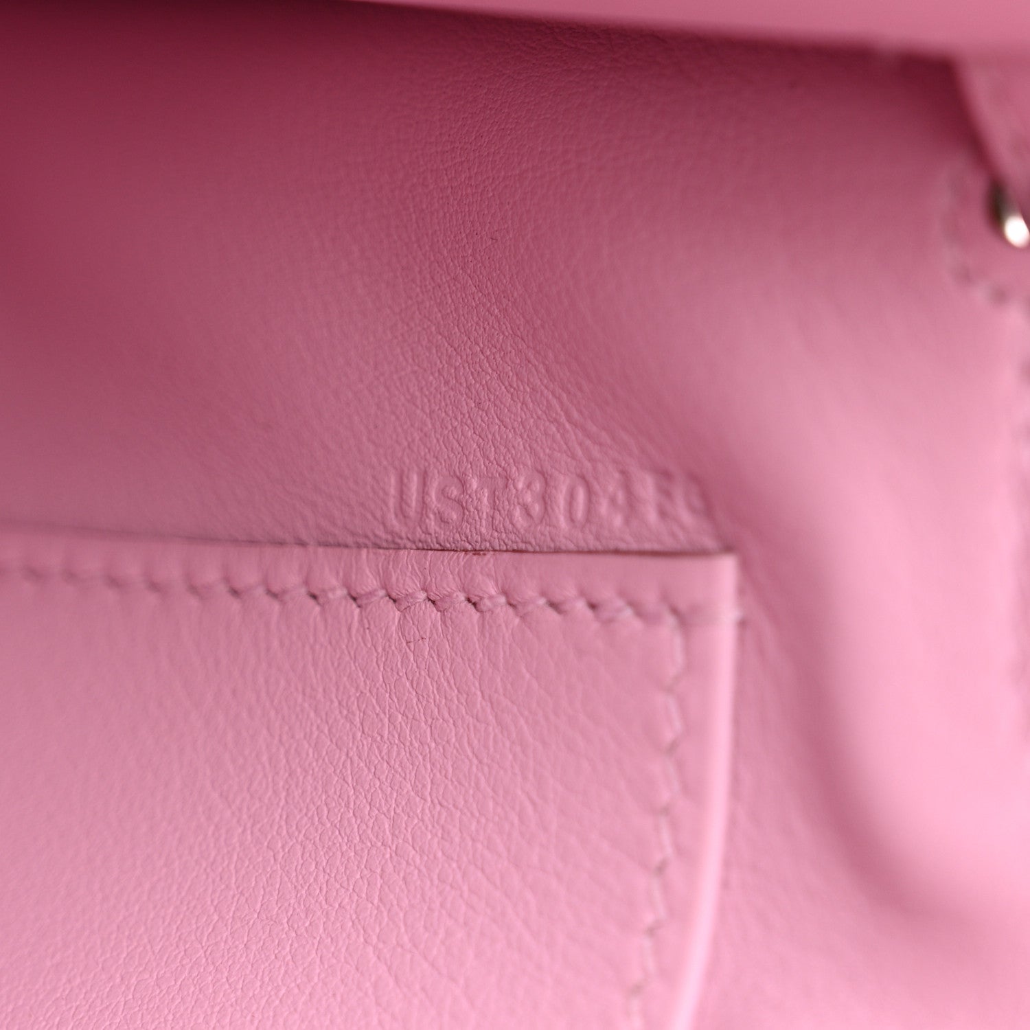 Hermes Swift Kelly Pochette Clutch Mauve Sylvestre 7 of 11