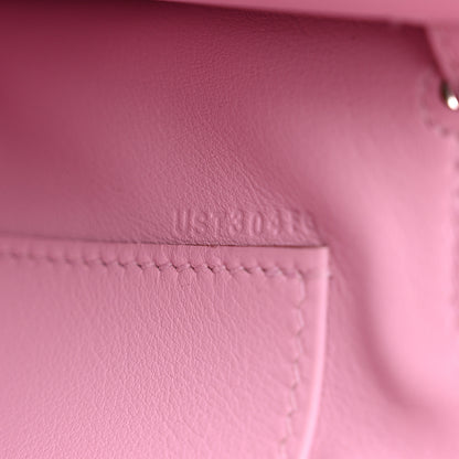 Hermes Swift Kelly Pochette Clutch Mauve Sylvestre 7 of 11