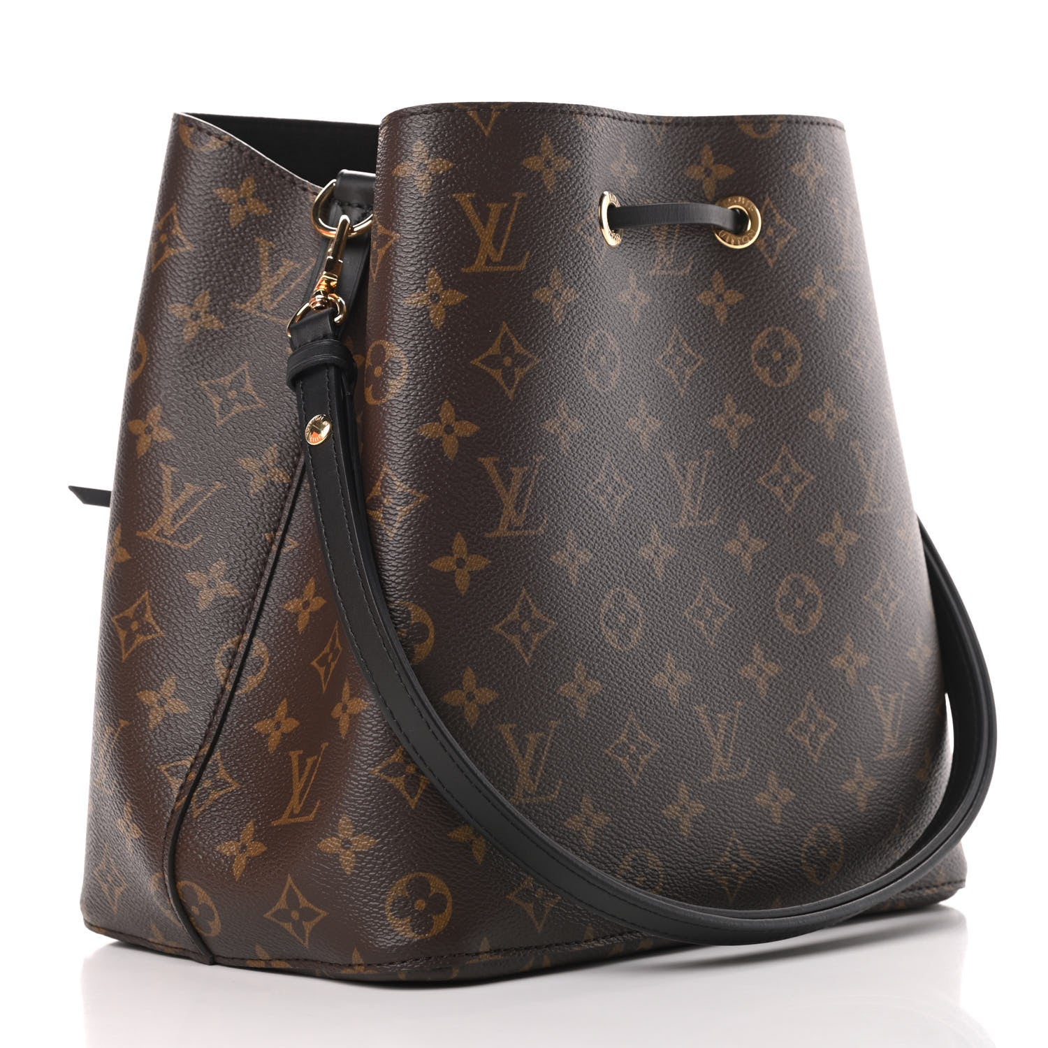 Louis Vuitton Monogram Neonoe MM Black 3 of 11