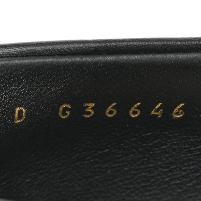 Chanel Lambskin Quilted CC Turnlock Loafers 36.5 Black 8 of 9