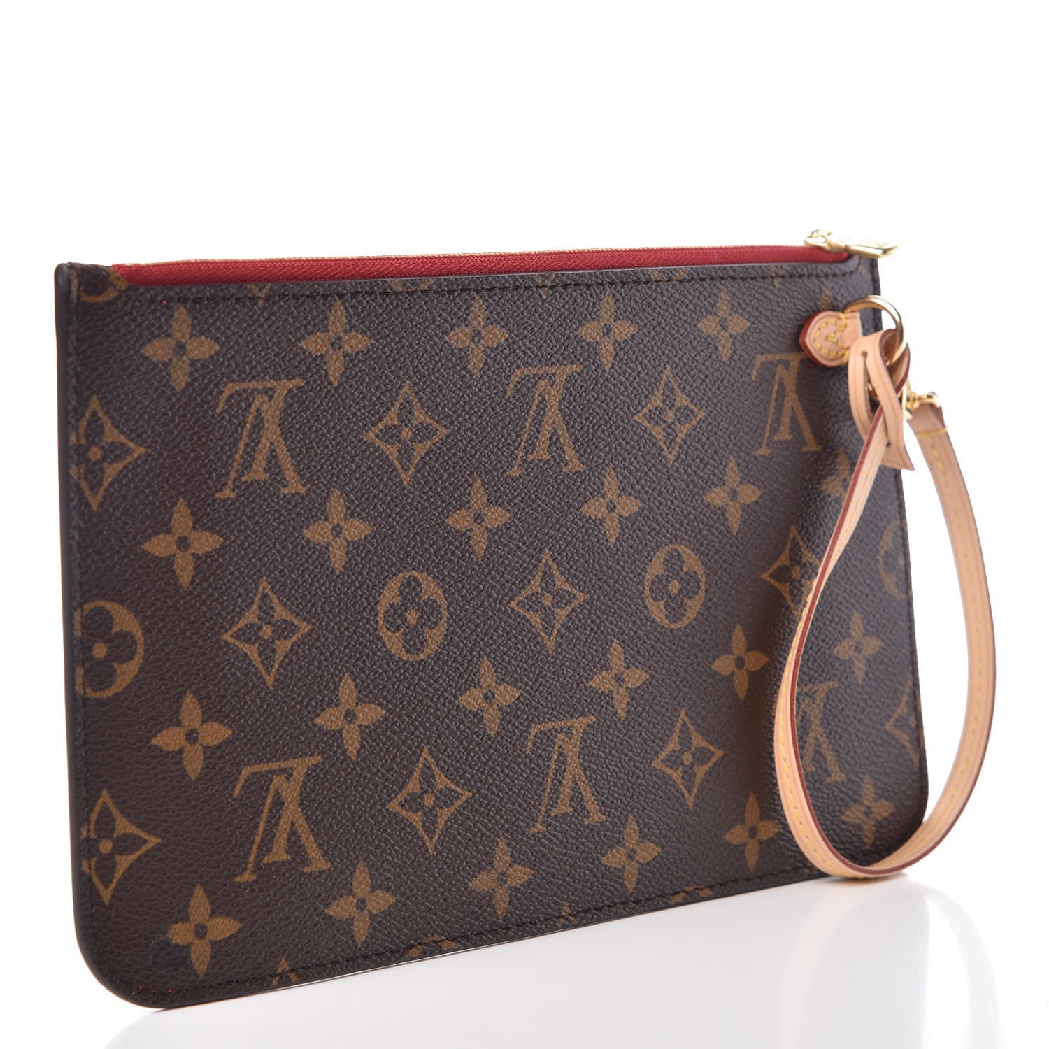 Louis Vuitton Monogram Neverfull MM GM Pochette Cherry 3 of 8