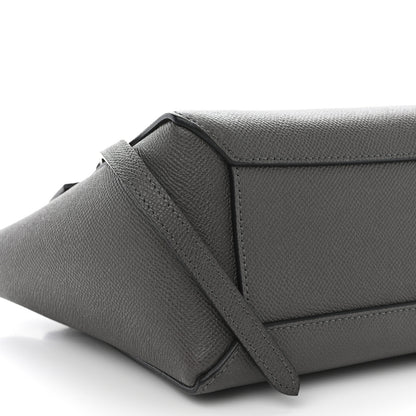 Celine Grained Calfskin Nano Belt Bag Grey 10 of 11