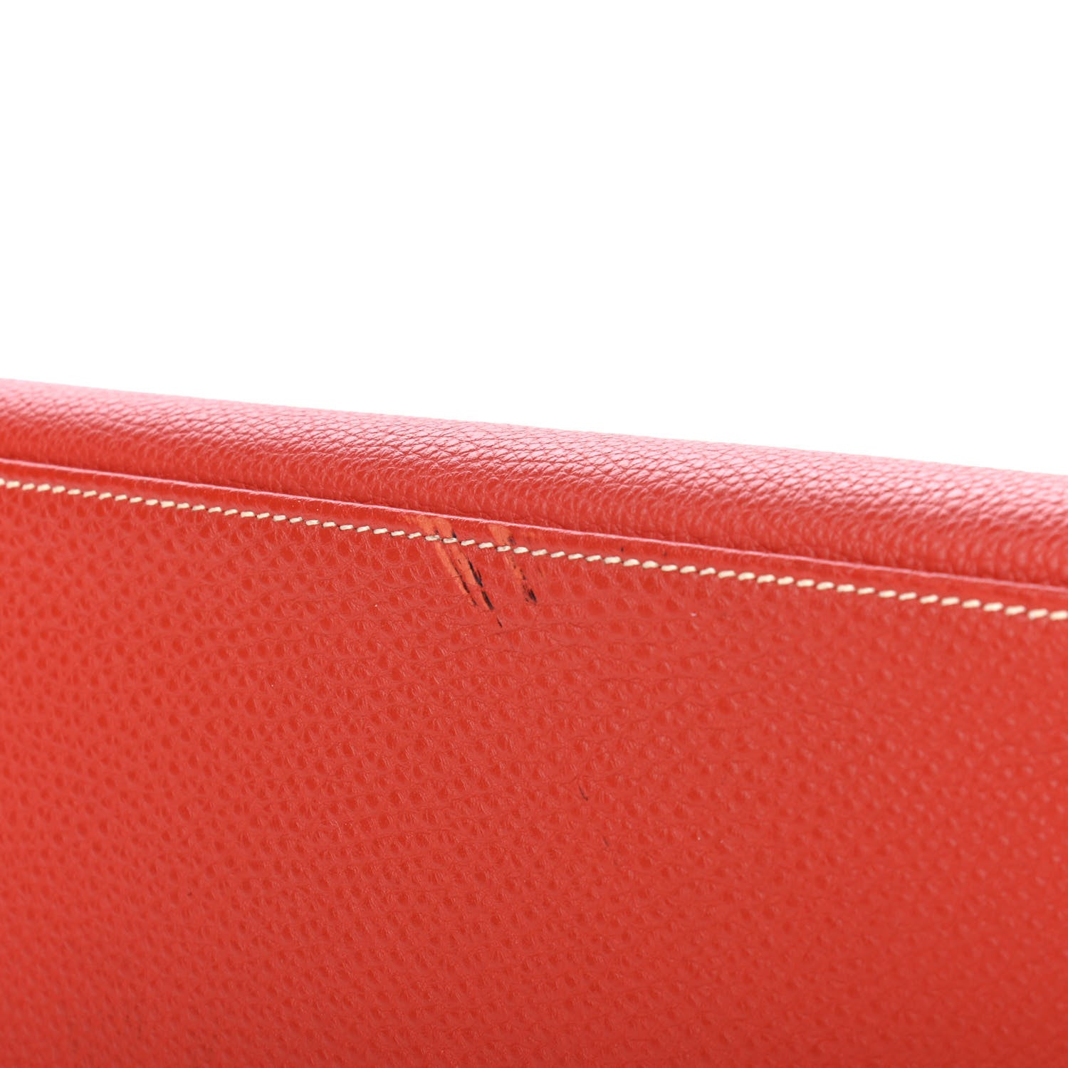 Hermes Togo Kelly Retourne 35 Sanguine 10 of 13