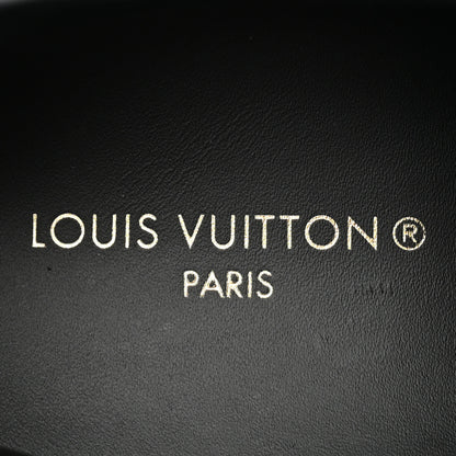 Louis Vuitton Suede Monogram Run Away Sneakers 39.5 Black 8 of 10