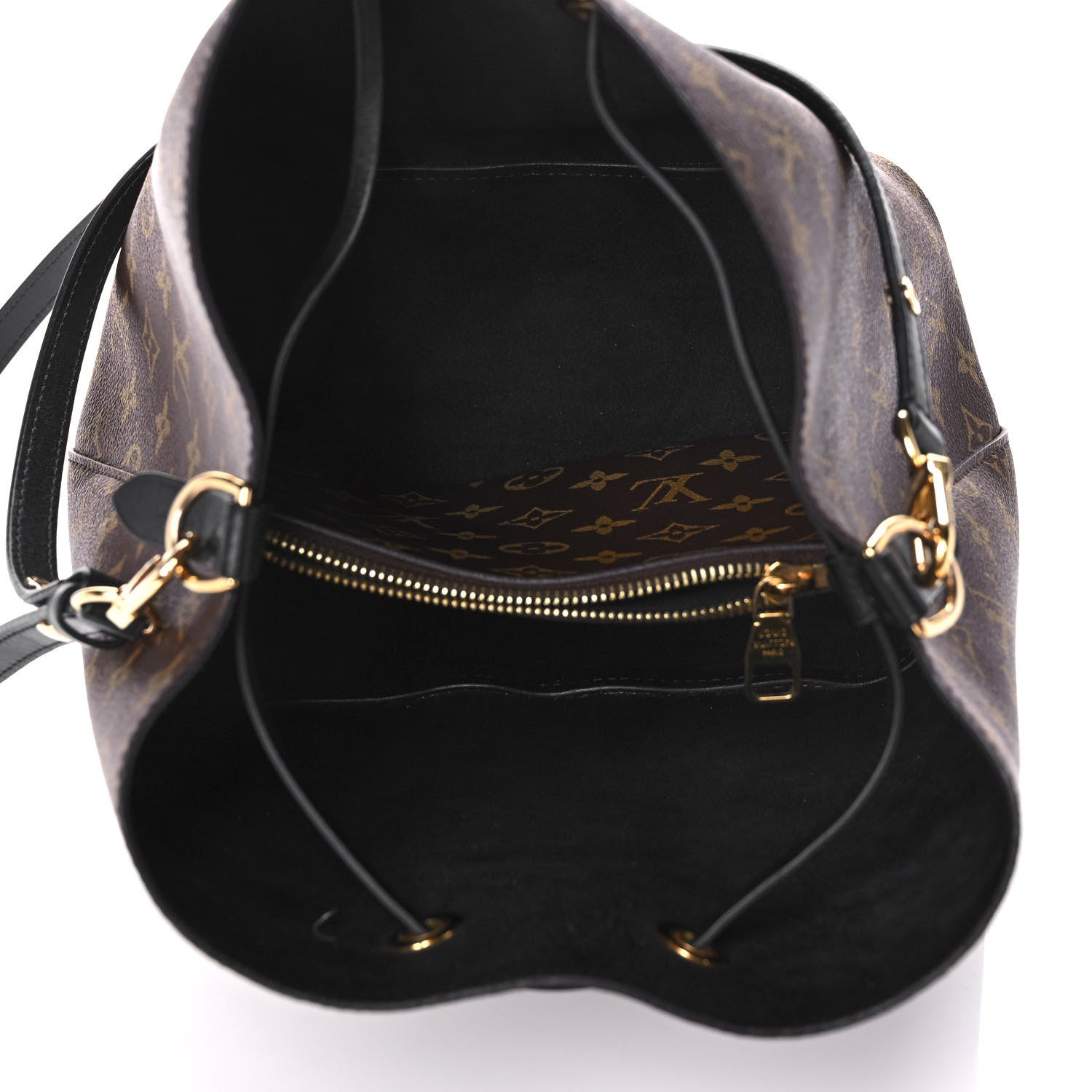 Louis Vuitton Monogram Neonoe MM Black 5 of 12