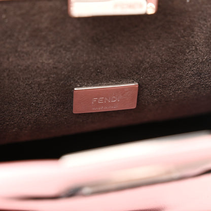 Fendi Nappa Flowerland Micro Peekaboo Iconic Satchel Bubblegum Multicolor 7 of 11