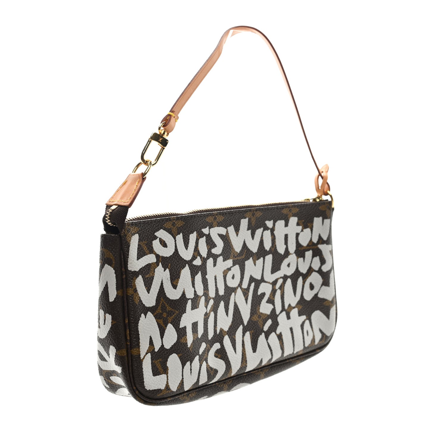 Monogram Graffiti Pochette Accessories Silver