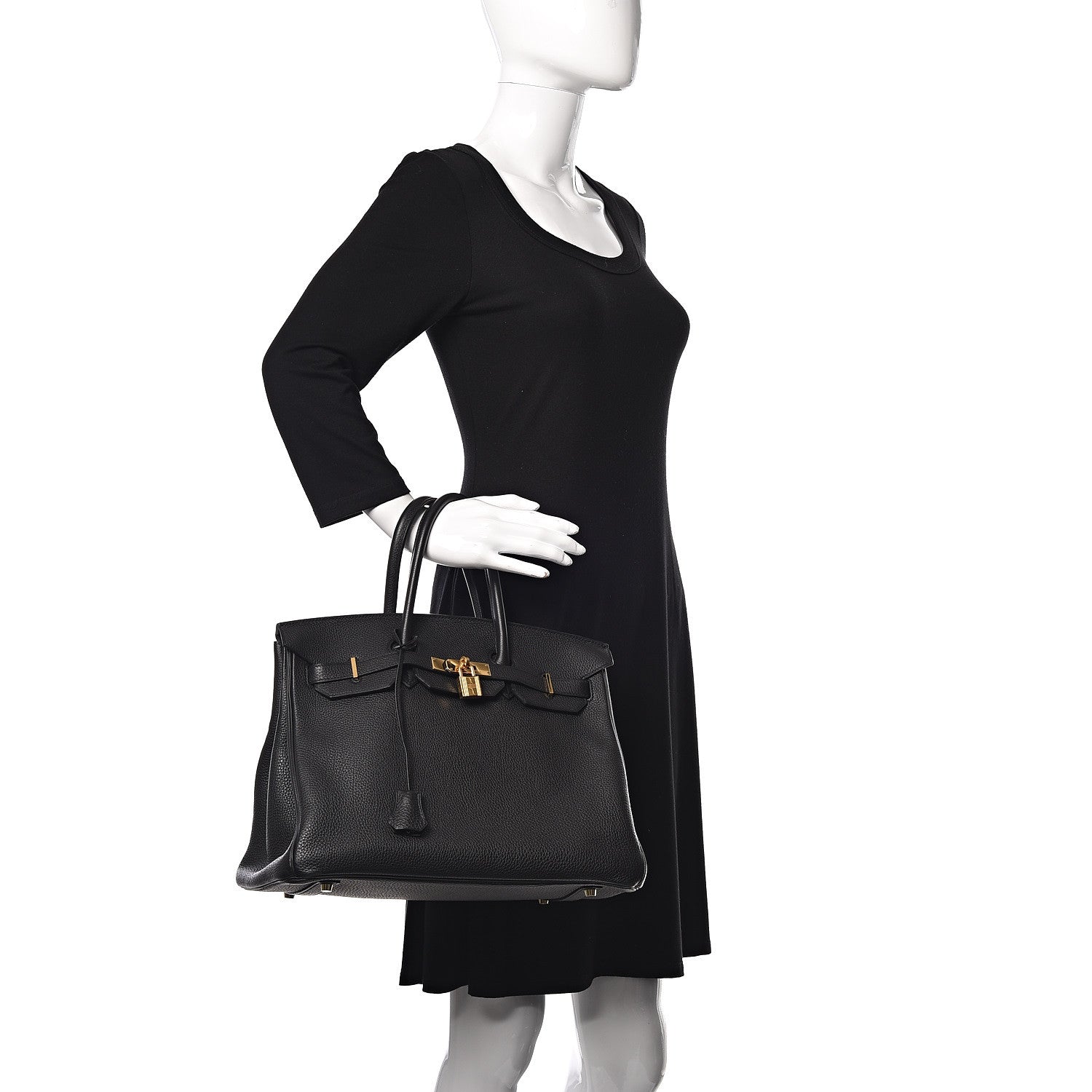 Hermes Togo Birkin 35 Black 2 of 22