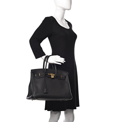 Hermes Togo Birkin 35 Black 2 of 22