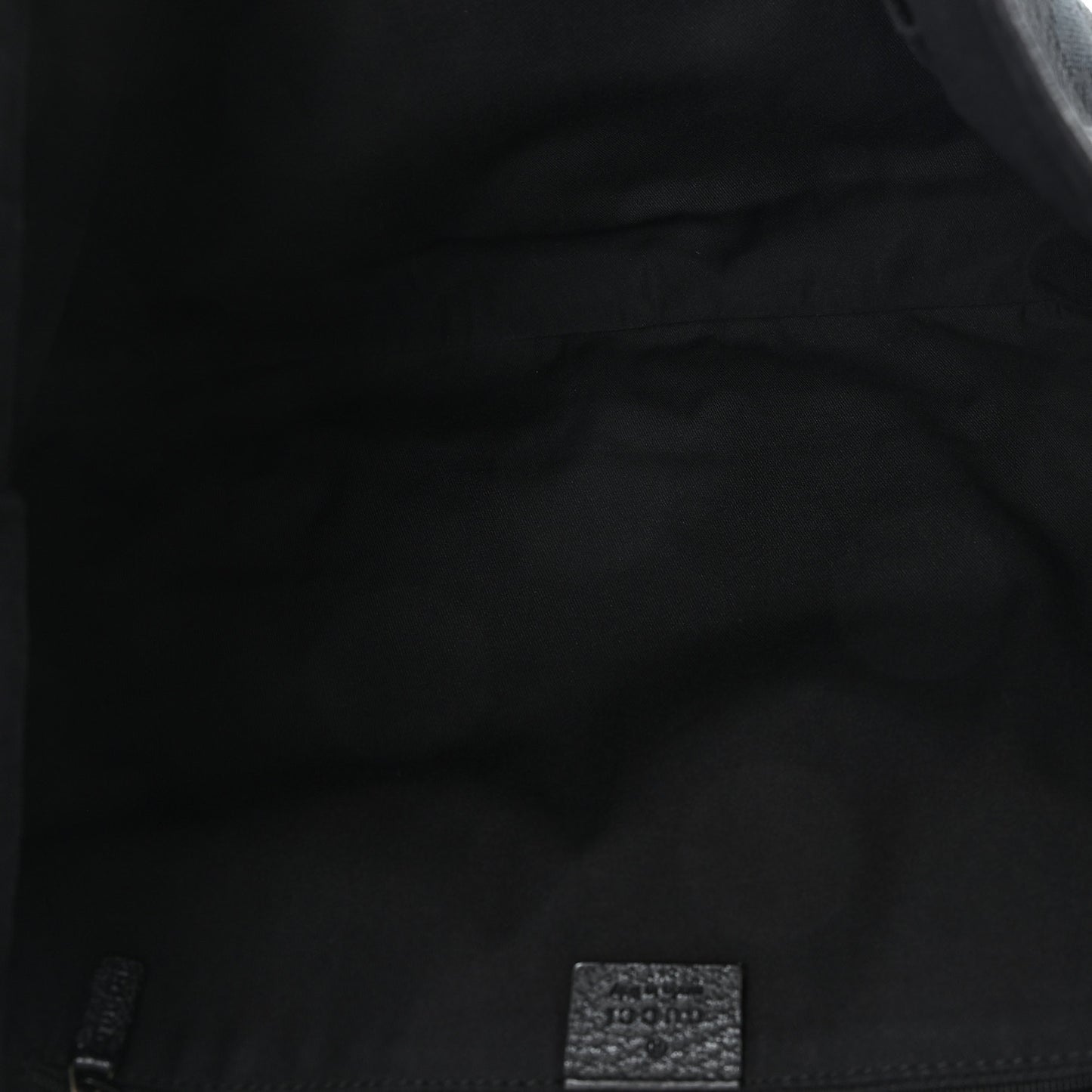 Monogram Large Abbey Tote Black