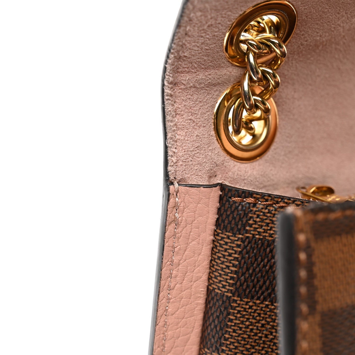 Louis Vuitton Damier Ebene Cuir Taurillon Wight Magnolia 10 of 11