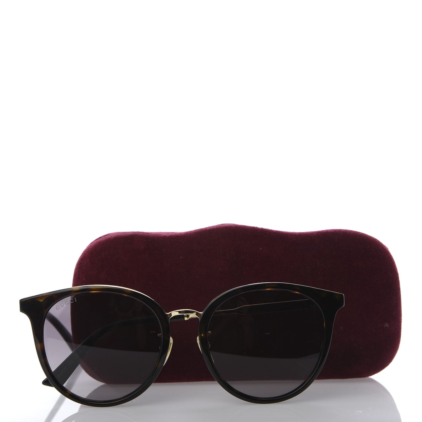 Acetate Web Sunglasses GG0204SK Tortoise