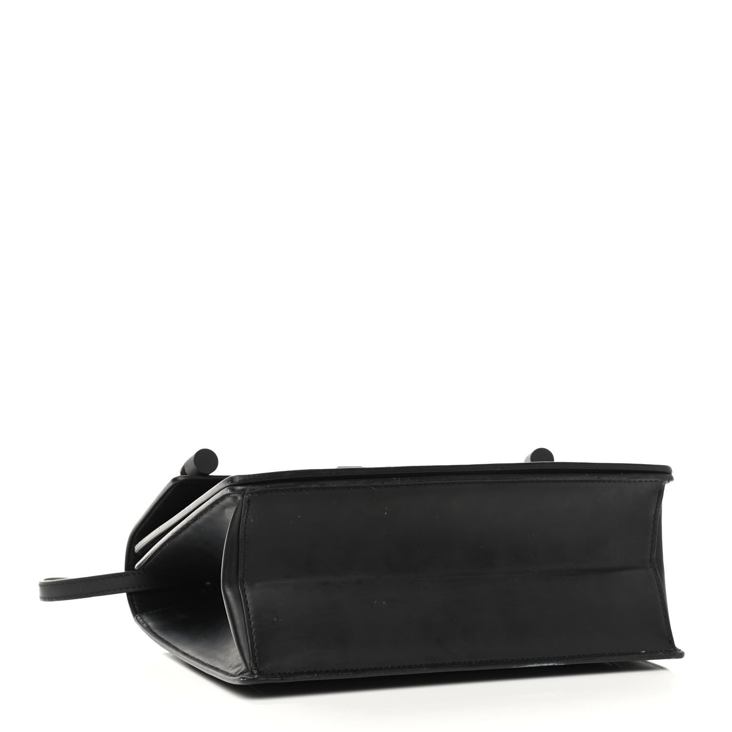 Off-White Calfskin 2.8 Jitney Gummy Bag Black 4 of 12