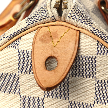 Louis Vuitton Damier Azur Speedy 25 10 of 11