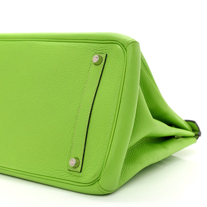 Hermes Togo Birkin 35 Vert Cru 11 of 11